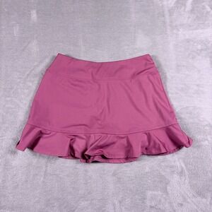 Sincerely Jules Golf Tennis Pickleball Skort Berry Pink Ruffle Athletic Skirt M